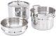 Culinary 3-ply Stainless Steel Pasta Pot, 8 Quart, Includes Pasta & Steamer I
