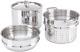 Culinary 3-ply Stainless Steel Pasta Pot, 8 Quart, Includes Pasta & Steamer Inse