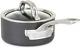 Culinary Hard Anodized Nonstick Saucepan, 1 Quart, Includes Glass Lid, Oven And