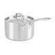Culinary Professional 5-ply Stainless Steel Saucepan, 3 Quart, Includes Lid