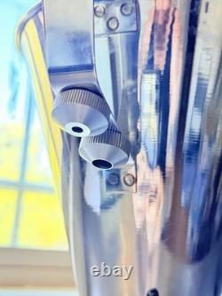 De Buyer KWIK MAX Piston Funnel 3.5 qt Stainless Steel Quart, Silver