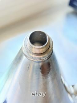 De Buyer KWIK MAX Piston Funnel 3.5 qt Stainless Steel Quart, Silver De Buyer KWIK MAX Piston Funnel 3.5 qt Stainless Steel Quart, Silver