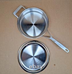 Demeyere 3-Quart Industry 5-Ply Stainless Steel Saute Pan with Lid