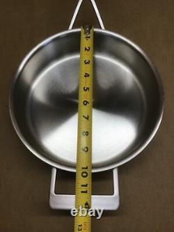 Demeyere 3-Quart Industry 5-Ply Stainless Steel Saute Pan with Lid