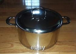 Demeyere Atlantis 8.5 quart Dutch Oven With Lid 18/10 Stainless Steel