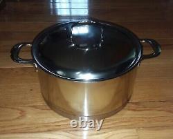 Demeyere Atlantis 8.5 quart Dutch Oven With Lid 18/10 Stainless Steel