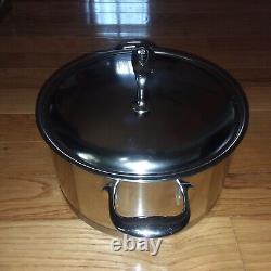 Demeyere Atlantis 8.5 quart Dutch Oven With Lid 18/10 Stainless Steel