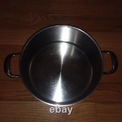 Demeyere Atlantis 8.5 quart Dutch Oven With Lid 18/10 Stainless Steel