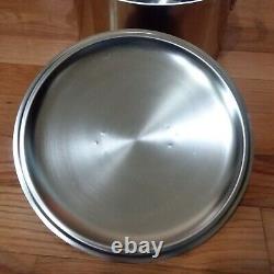 Demeyere Atlantis 8.5 quart Dutch Oven With Lid 18/10 Stainless Steel