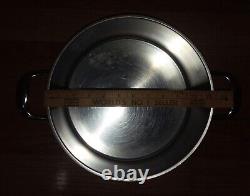 Demeyere Atlantis 8.5 quart Dutch Oven With Lid 18/10 Stainless Steel