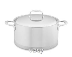 Demeyere Atlantis Stainless Steel Casserole Sauce Pot Dutch Oven 9 Quart NIB