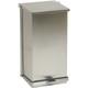 Detecto C-24 Medical Step-on Can Waste Receptical, 24 Quart, Stainless Steel