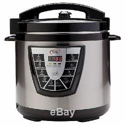 Digital Power Pressure Cooker CANNER PLUS XL Electric 8 Quart Stainless Steel