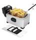 Edf-3507 Elite Cuisine Immersion Deep Fryer, 3.5-quart, Stainless Steel