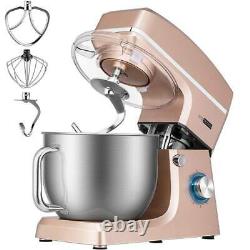 Electric Food Stand Countertop Mixer 7.5Quart 660W 6 Speed Stainless Steel Bowl