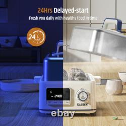 Electric Food Steamer 5-Quart Stainless Steel