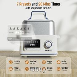 Electric Food Steamer 5-Quart Stainless Steel