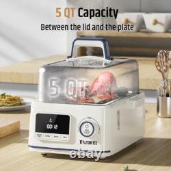 Electric Food Steamer 5-Quart Stainless Steel