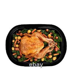 Electric Roaster Oven 22 Quart with Self-Basting Lid Turkey Adjustable Extra-Large