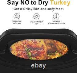 Electric Roaster Oven 28 Quart Stainless Steel Large Multi-Function Cooking