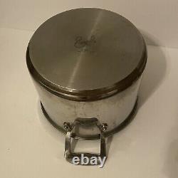 Emeril 3 Quart & 6 Quart Stock Pots Lids Stainless Steel Copper Core Dutch Oven