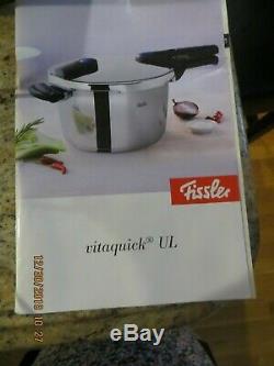 Fissler Stainless Steel Vitaquick Pressure Cooker 8.5 Quart