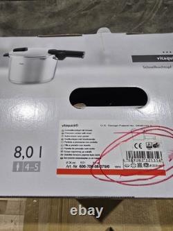 Fissler vitaquick, Pressure Cooker, Cookware, 8.5 Quart, Stainless Steel, Compat