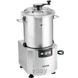 Food Processor Vegetable Chopper 19 Quart Food-Grade Stainless Steel Blender