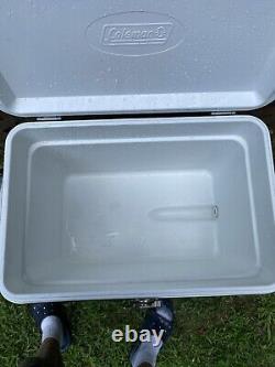 Fred Meyer Pro Am Challenge Cooler Coleman 54 Quart Stainless Steel Belted