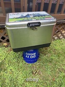 Fred Meyer Pro Am Challenge Cooler Coleman 54 Quart Stainless Steel Belted