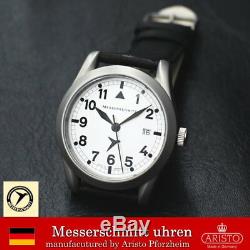 Free shipping Aristo Messerschmitt Quarts ME-401B watch made in Germany