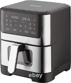 Frigidaire Digital Air Fryer Stainless Steel With Viewing Window, 8.5 Quart/8 L