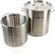 Fryer Pot 32 Quart All Purpose Stainless Steel Tri-ply Bottom With All Purpo