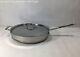 Gently Used All-clad Copper Core Stainless Steel 6 Quart Saute Pan With Lid