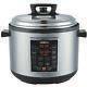 Gowise 14-quart 12-in-1 Electric Programmable Pressure Cooker Stainless Steel