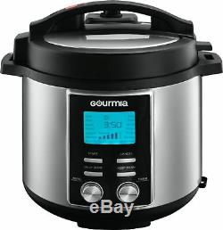 Gourmia 8-Quart Pressure Cooker Stainless Steel