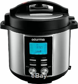 Gourmia 8-Quart Pressure Cooker Stainless Steel