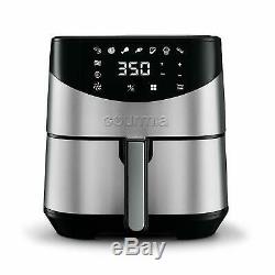 Gourmia Air Fryer 6-qt Quart Digital Multi Mode AirFryer Stainless Steel