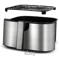 Gourmia GAF856 8 Quart Stainless Steel Digital Fryer with Guided Cooking Black
