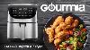 Gourmia Gaf778 7 Quart Stainless Steel Digital Air Fryer