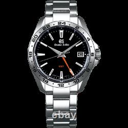 Grand Seiko Sport Collection 9F Quarts GMT 39mm Watch With Black Dial SBGN003