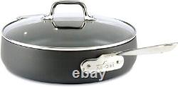 HA1 Nonstick Sauté Pan 4 Quart with Stainless Steel Handles Elegant Cooking