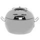 Hubert Induction Chafer For Soup, 11 1/2 Quart Stainless Steel 19 1/2l X 18