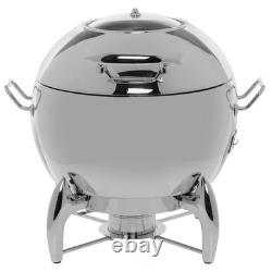 HUBERT Induction Chafer for Soup, 11 1/2 Quart Stainless Steel 19 1/2L x 18
