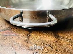 HUGE, NEW Il Mulino 18/10 Stainless Steel 8.5 Quart Skillet Fry Frying Pan/Pot