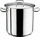 Hascevher Leading Commercial-grade Stainless Steel Induction Stock Pot 28 Quart