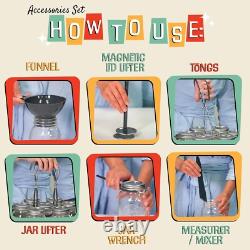 Heavy-Duty 20 Quart Stainless Steel Canning Pot Set with Induction Compatibility