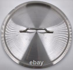 Heavy Duty Stainless Steel Stockpot 42Quart Large Cooking Pots with Lid & Handle