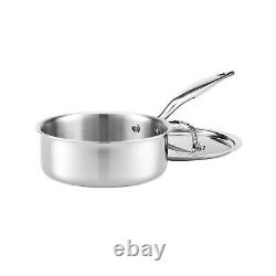 Heritage Steel 2 Quart Saucepan with Lid