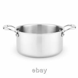 Heritage Steel 4 Quart Sauce Pot with Lid